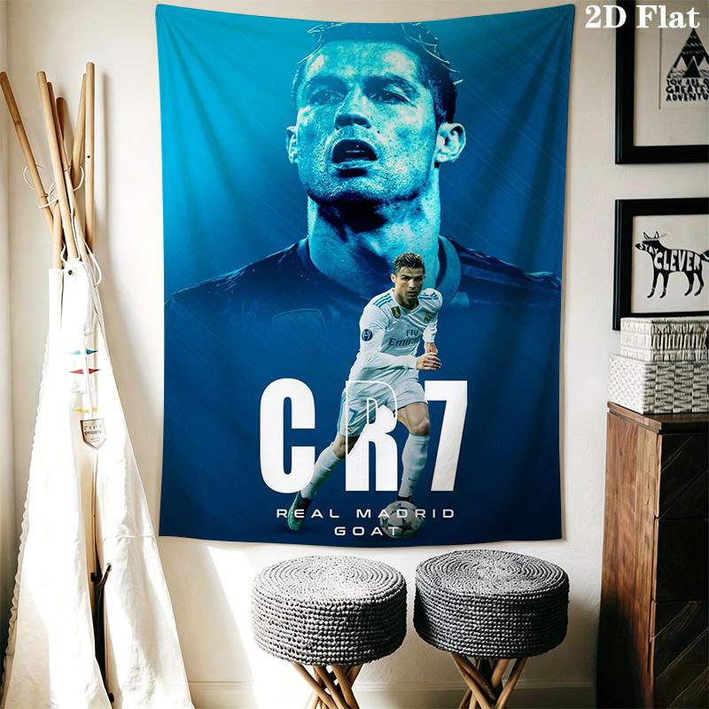 Ronaldo'S Legacy Celebration Portuguese Football Bedding 1 Duvet Cover 2 Pillowcase Without Core Soft And Comfortable Bedding Set