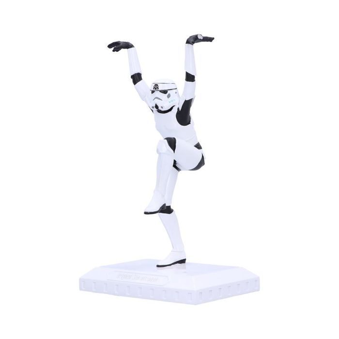 Figurine - nemesis now - crane kick stormtrooper - blanc - star wars - 15 ans et plus