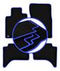 CARLUX-BLUE Car Mats For: Mitsubishi L200 V Off-road (2015-)