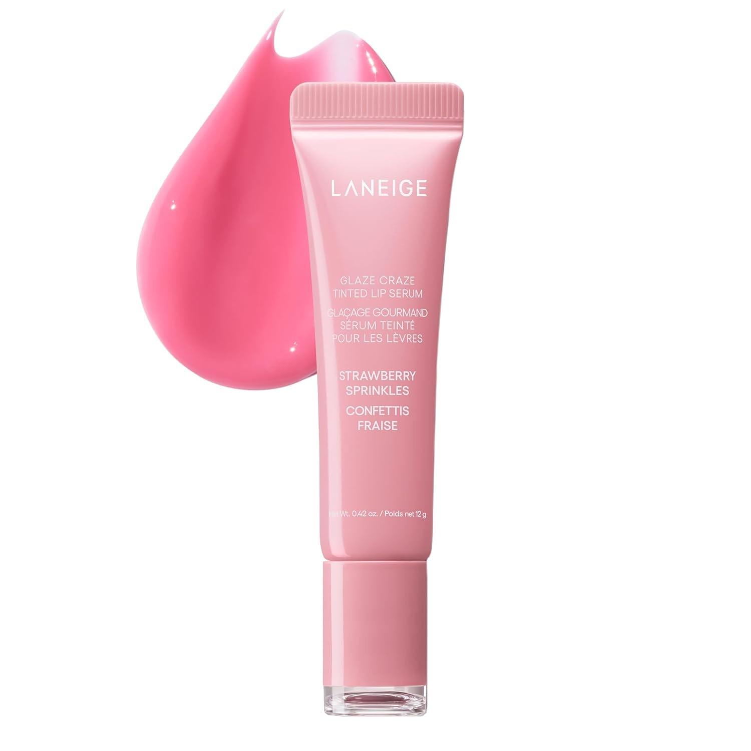 

Laneige Glaze Craze Тинтованная сыворотка для губ 12 г Strawberry Spinkles