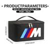 DZVA4 Car Travel Portable Cosmetic Toiletries Foldable Storage Bag For BMW M 1 3 4 5 6 7 Series X1 X3 X4 X5 G20 G38 F48 E36 E39
