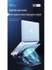 Large Aluminum Alloy Folding Laptop & Tablet Stand with Cooling Fan & Blue Light