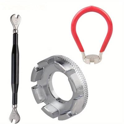 3pcs/4pcs Mountain Bike Spoke Wrench Wheel Adjustment Correct The Deformation of The Protective Wheel Tool Bicycle Repair Tools