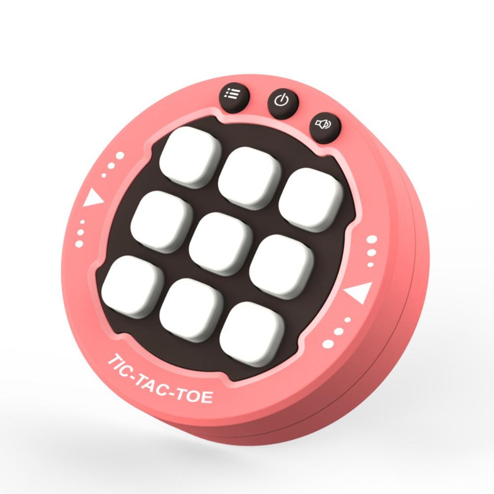 Portable Tic-Tac-Toe Handheld Game Chess Game Puzzle Board Game Toys  Kids Gift