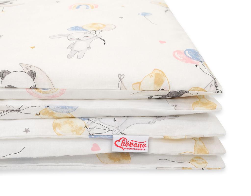 Children's 2-piece Cotton Bedding Set 135x100 Cm - Balloons