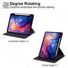 Rotating Case for Redmi Pad 2 11 Inch , 360° Protective Cover, Auto Sleep/Wake with Pencil Holder Case