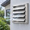1pcs Stainless Steel Dryer Vent Cover 4 Inch & 5 Inch Exterior Vent Grille  Home Exterior Wall