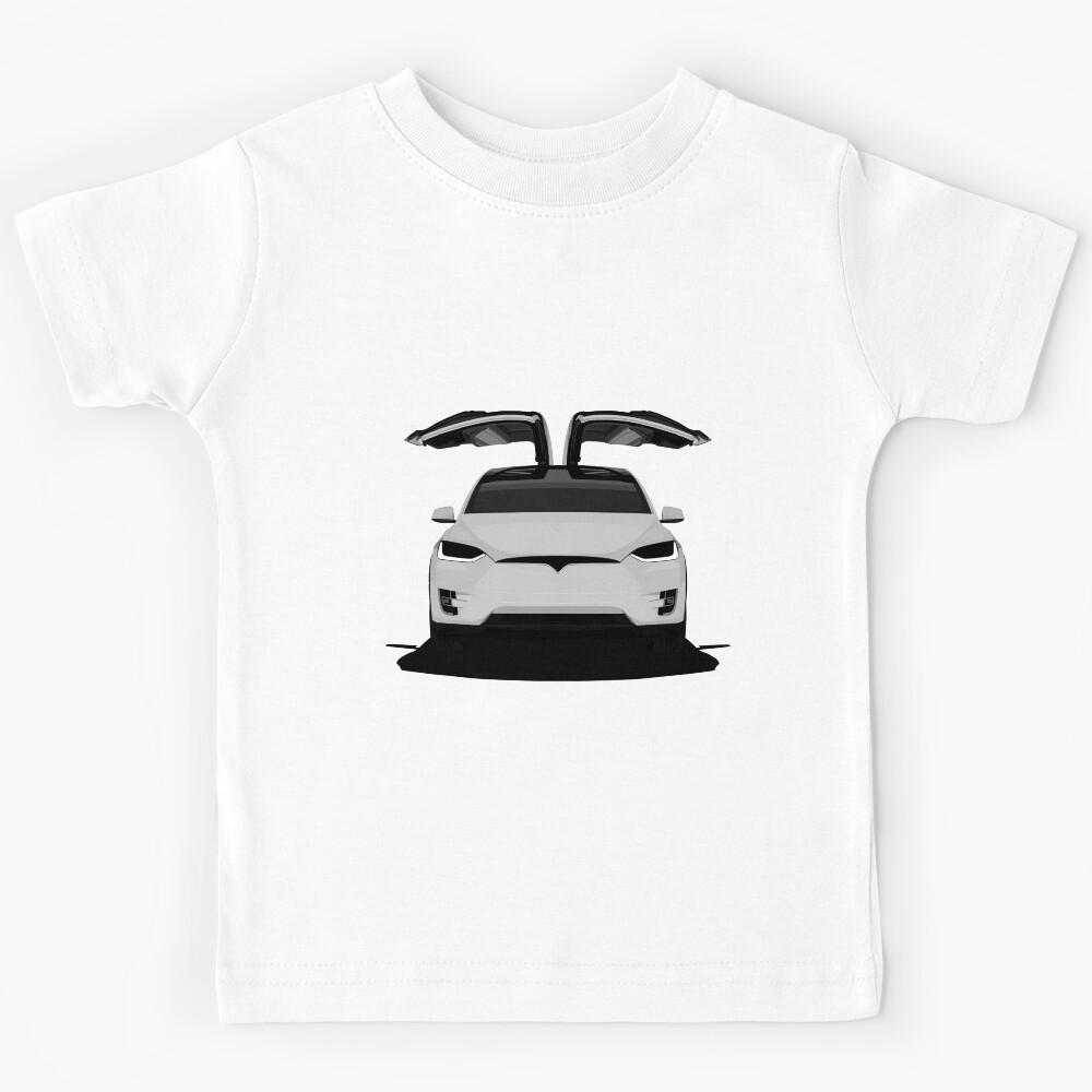 Tesla Model X Kids T-Shirt 140