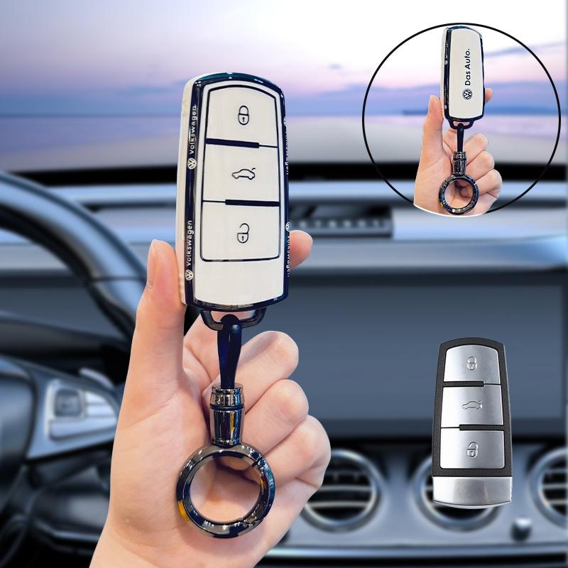 

For VW New Fashion TPU Car Key Case Protector Cover for Volkswagen VW CC Passat B6 B7 Passat 3C CC Maogotan R36 B5 B7L Auto Ac
