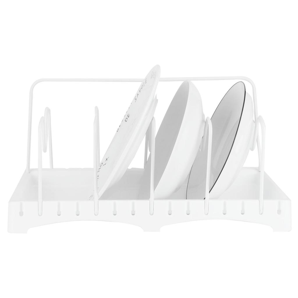 Wielofunkcyjny Stojący Stojak do Przechowywania Desek do Krojenia, Stojak Organizer na Pokrywki do Garnków i Patelni do Użytku Domowego