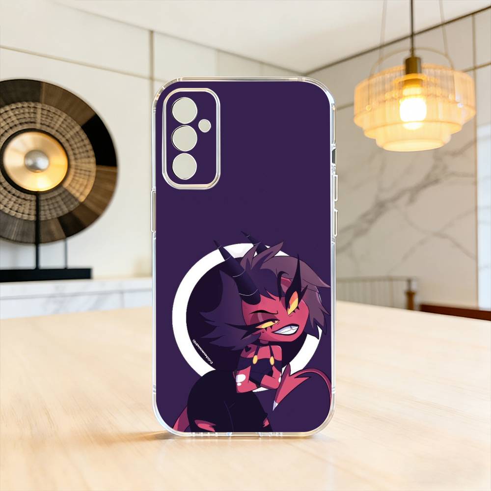 H-Helluva Boss M-Millie  Phone Case Transparent Silicone Soft For SamsungA10,12,20,21S,30,31,40,50,51,52,70,71