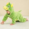 Baby Flanell Tier Overall, Baby Outdoor Kleidung, Herbst und Winter Cartoon Kapuzen Kletteranzug