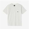 Needles Ot262 A White Poly Jersey Mens Short Sleeve Tee