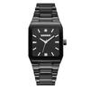 1Pc Men's Fashionable High-End Classic Stainless Steel Strap Quartz Watch Suitable for Daily Wear