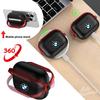 Etui Bluetooth na słuchawki AirPods Pojemnik na słuchawki Z obrotowym uchwytem 360° Brelok do serii BMW 1 3 5 X1 X2 X3 X5 X4 X6 X7