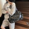 Simple Texture Casual Single Shoulder Underarm Bag Women's 2025 Summer New Large-capacity Messenger Commuter Tote Bag