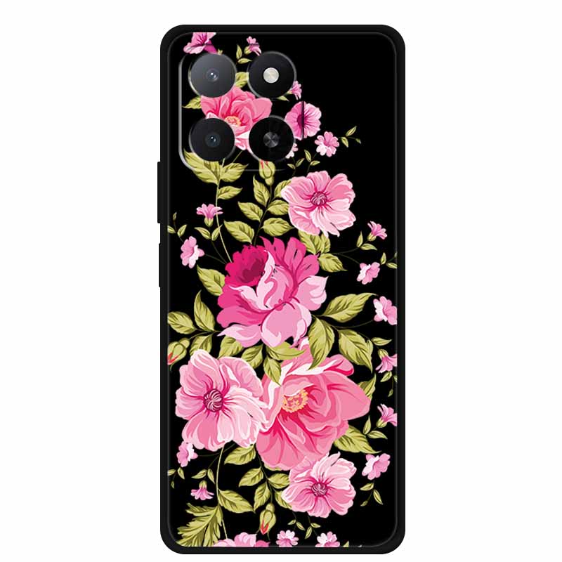 For Motorola G86 G56 Phone Case G 86 G 56 Coque Black Silicone Soft Back Cover For Motorola G86 Power Edge 60 60S Case Cartoon