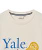 YALE Lacrosse Graphic T-Shirt_Cream