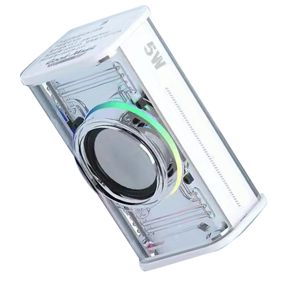 Spker with Colorful Lights Loud Subwoofer Surround Sound Rechargble Wireless Spker