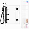 Gomura Sticker A8 Sticker Removable Cute Sticker with Braided Keychain Album, Transparent, Size, Binder, Stickers, Storage,