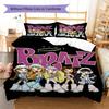 Bratz Pattern Bedding,Quilt Set Quilt Cover Pillowcase Home Birthday Gift (1 * duvet cover + 2 * pillowcase, without core)