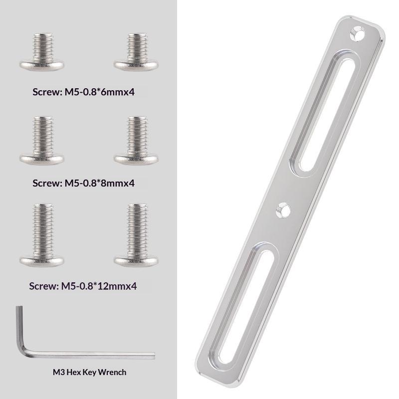 Aluminum Alloy Bicycle Water Bottle Cage Adjuster One Piece Adjustable Design For Road Mountain Bike Cycling