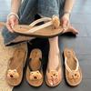 High-value sweet and versatile girl non-slip slippers super soft and cute cartoon wear-resistant flip-flops 2025 summer and autumn new models