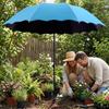 Tessuto Resistente alle Intemperie Tenda da Sole da Giardino Palo Metallico Ombrellone Pieghevole Ombrello da Pesca Aiuole da Giardino