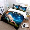Cozy Puppy Pajamas Set Outdoors Exquisite Three-Piece Bedding Set Gift For Kids And Adults
