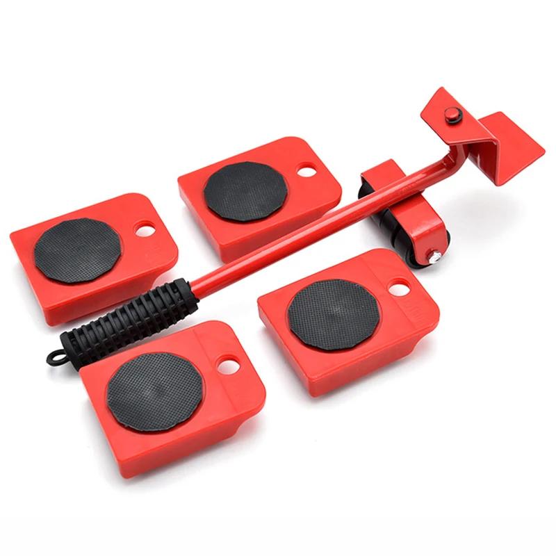 

Набор из 5 шт. многофункциональных колес для перемещения мебели, экономичный набор мощных шкивов для транспортировки колес для инструментов Furnitur