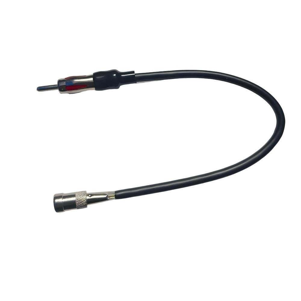Car Stereo Car Radio Antenna Adapter ISO To DIN Cable for Jetta Volkswagen Polo Bora Passat Peugeot 307 Focus Etc Old Model Radio Accessories 4