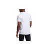 T Shirts Men's White Crew Neck Moderate Straight Fit GL9882