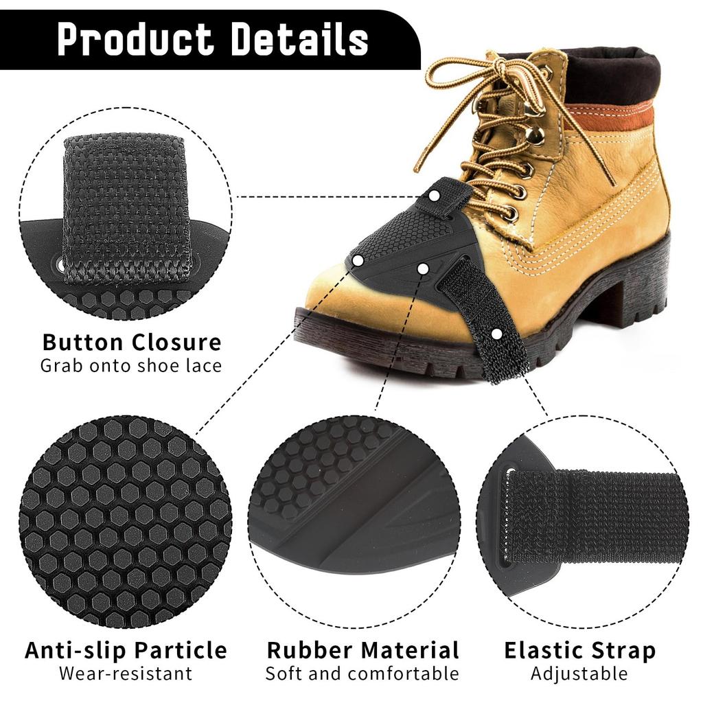 Motorcycle Shift Pad Gear Shoes Protective Motorbike Gears Shifter Men Waterproof Protector Motocross Boots Cover Accessories