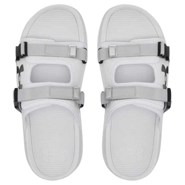 Under Armour Movement Fashion Comfortable Slide Sandals Unisex Footwear White 6007202-100