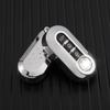 Cover per chiave auto con 3 pulsanti TPU per Fiat Ducato 500 500L Panda Grande Punto Lancia Musa Auto Shell Fob Accessori