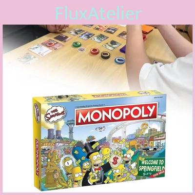 Simpsons The Monopoly Collectors Edition Board Game Cards Family Party Gifts