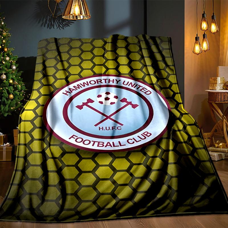 Ham-worthy United Football Club Blanket Lightweight Ideal Bedding Blanket Perfect for Travel, Living Rooms, Offices, Sofas, Fan Christmas gift