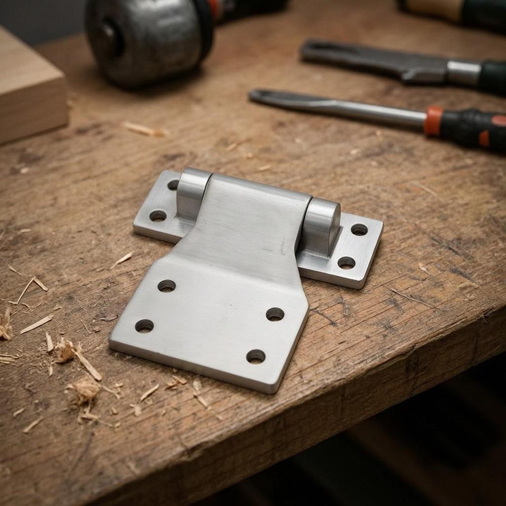 Door Hinge Smooth-Pivot Hardware Sturdy for Workshop Doors