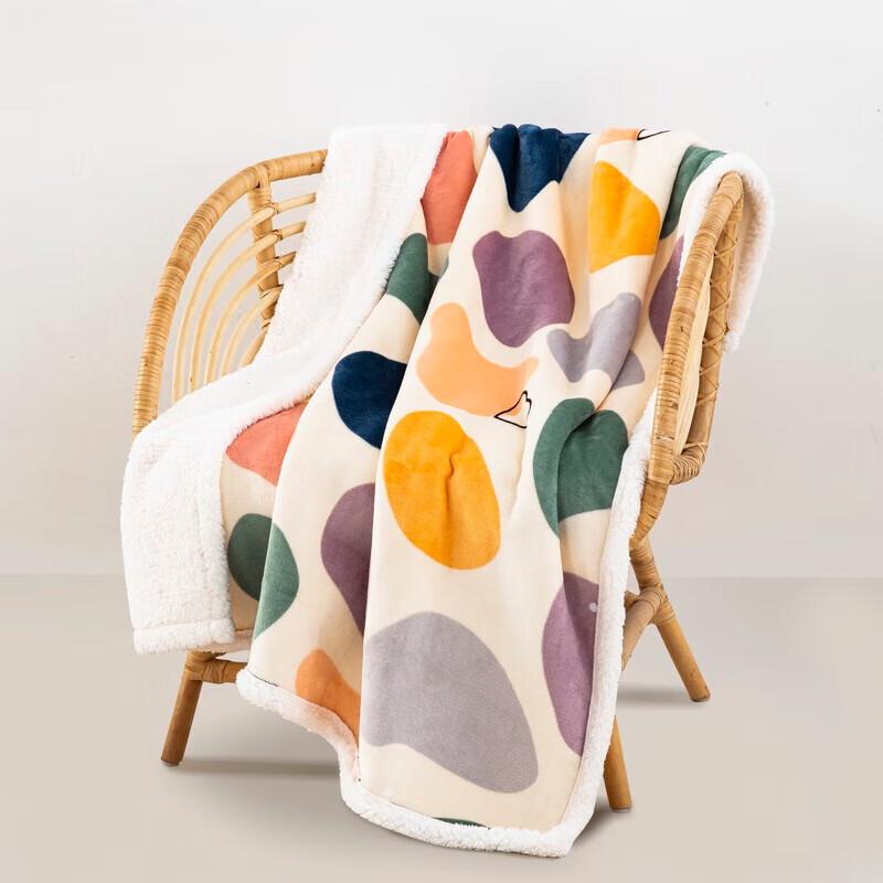 

Yalu Lamb Fleece Multi-functional Blanket