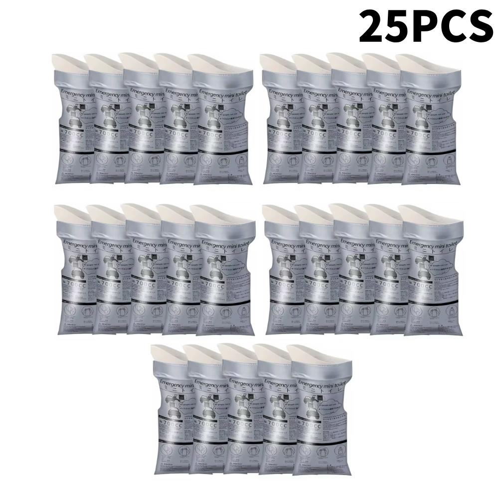50-1PCS Camping Pee Bags Outdoor Emergency Urinate Bag Disposable Travel Mobile Toilet Portable Urinal Bag for Female Baby Male
