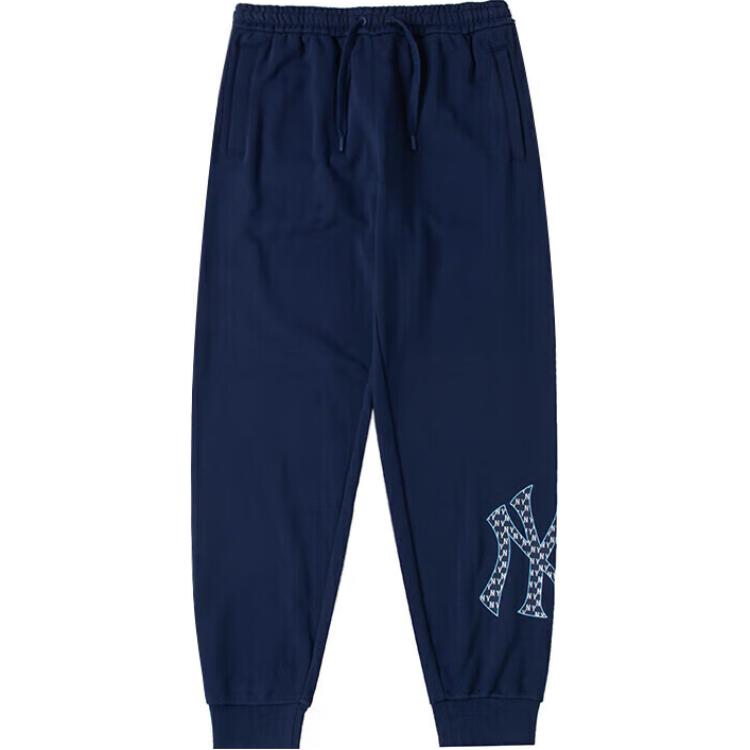 New MLB Casual Pants New York Yankees Unisex Navy Blue 3APTM0341-50NYS