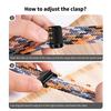 Magnetic Braided Loop Strap For Apple Watch Band 45mm 41mm 44mm 42mm 46mm Ultra 3 49mm Nylon Bracelet iWatch 11 10 9 8 7 6 5 SE