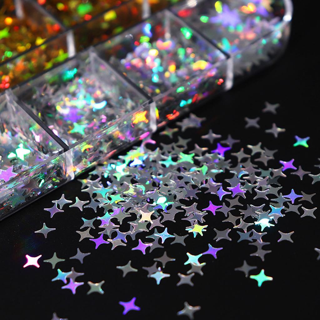 Epoxy Resin Mold Filler Glitter Confetti Nail Art Stickers 3D Nail Art Sequins Glitter for Epoxy Resin,Jewelry Making