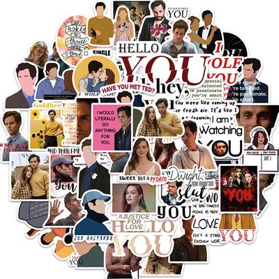 TV Show Vinyl Waterproof Stickers for Laptop Skateboard Guitar Computer Phone