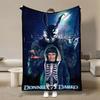 Coperta di Flanella Classico Film Horror Donnie-Darko Morbida per Bambini e Adulti Copriletto Peluche per Divano Plaid Coperta Pranzo per Divano Letto
