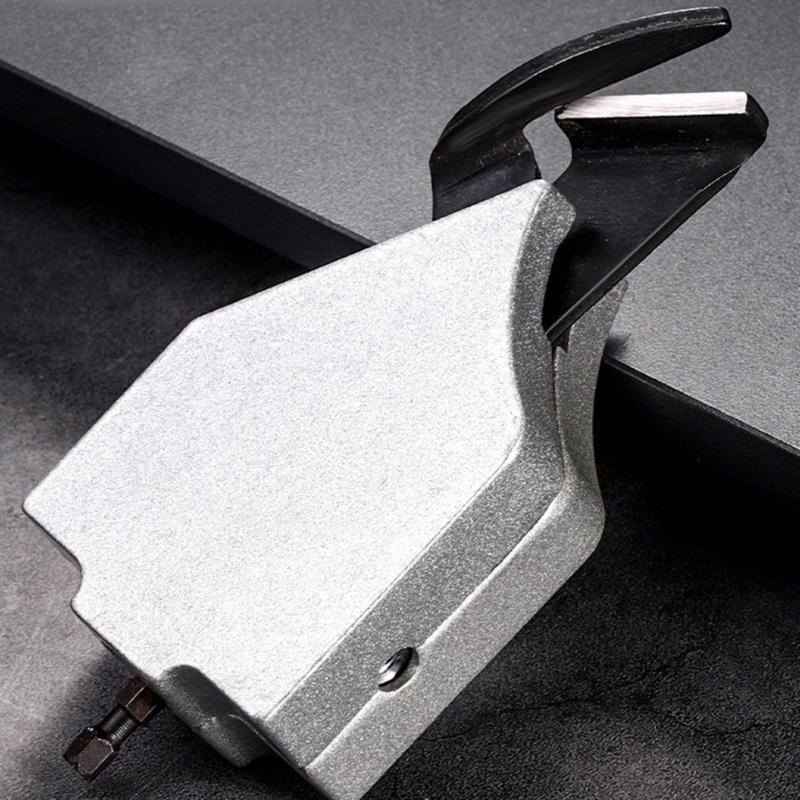 Drill Powered Metal Cutting Tool  Cutter Attachment with Pivoting Head for Quick and Clean Iron Sheet Aluminum Cuts