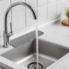 Multifunction  Silicone Faucet Mat Not  Slip Drainages Mat Kitchen Faucet Mat Kitchen Sink Accessory Large for Kitchen Sink
