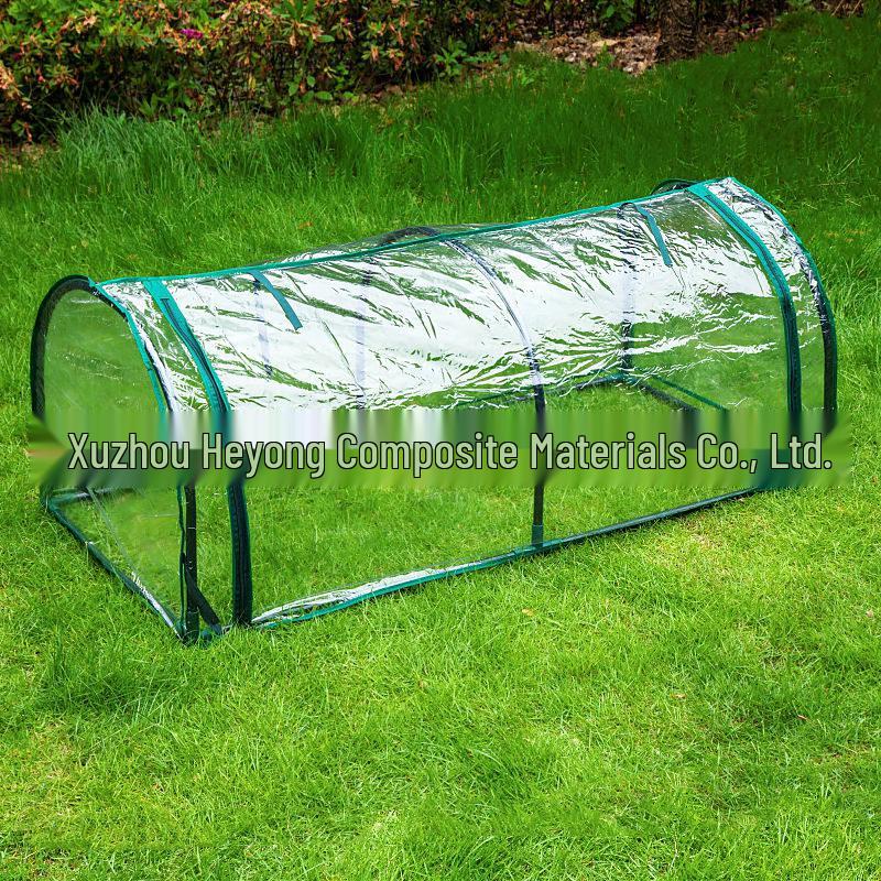 Complete Greenhouse Cover Set: Green Mesh & Transparent PVC Covers for Garden Accessories