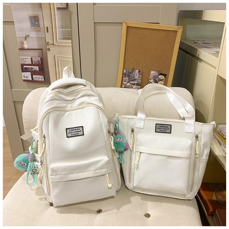 School Bag New High Value Fresh Sweet Candy Color Backpack Junior High School Students Lightweight Travel Backpack