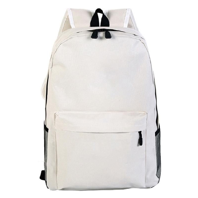 a customized teen backpack, a personalized multi-color student schoolbag, and a customized heat transfer heat transfer backpack.